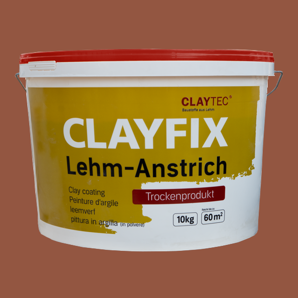 ClayFix Lehm-Anstrich, Siena-Braun-4.0, Farbraum     
