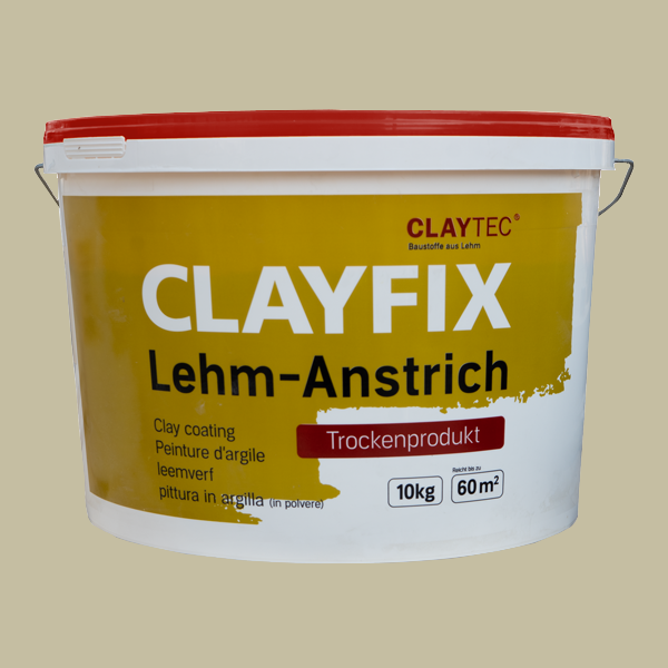 ClayFix Lehm-Anstrich, Jade-Grün-2.2, Farbraum  