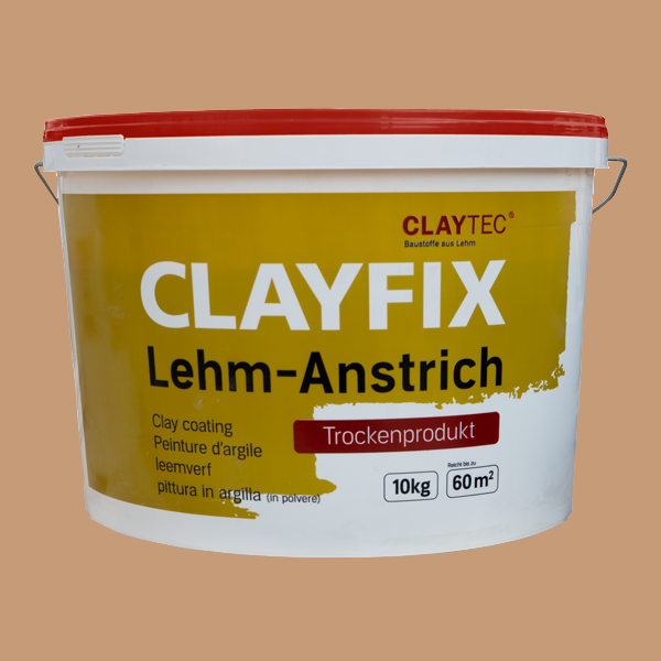 ClayFix Lehm-Anstrich, Indisch-Rot-4.1, Farbraum 