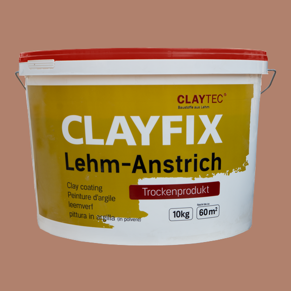 ClayFix Lehm-Anstrich, Siena-Braun-3.1, Farbraum  