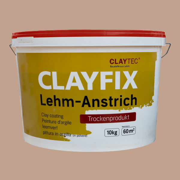 ClayFix Lehm-Anstrich, Siena-Braun-2.2, Farbraum         