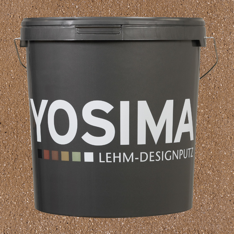 Yosima Lehmputz - Edelputz, Braun-0, Grundfarbe