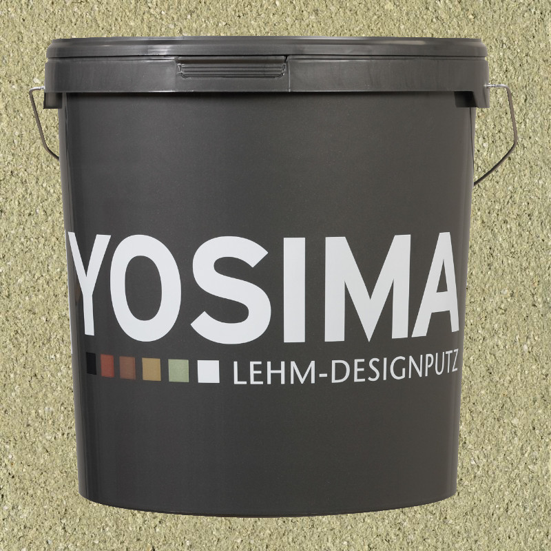 Yosima Lehmputz - Edelputz, Grün-0, Grundfarbe