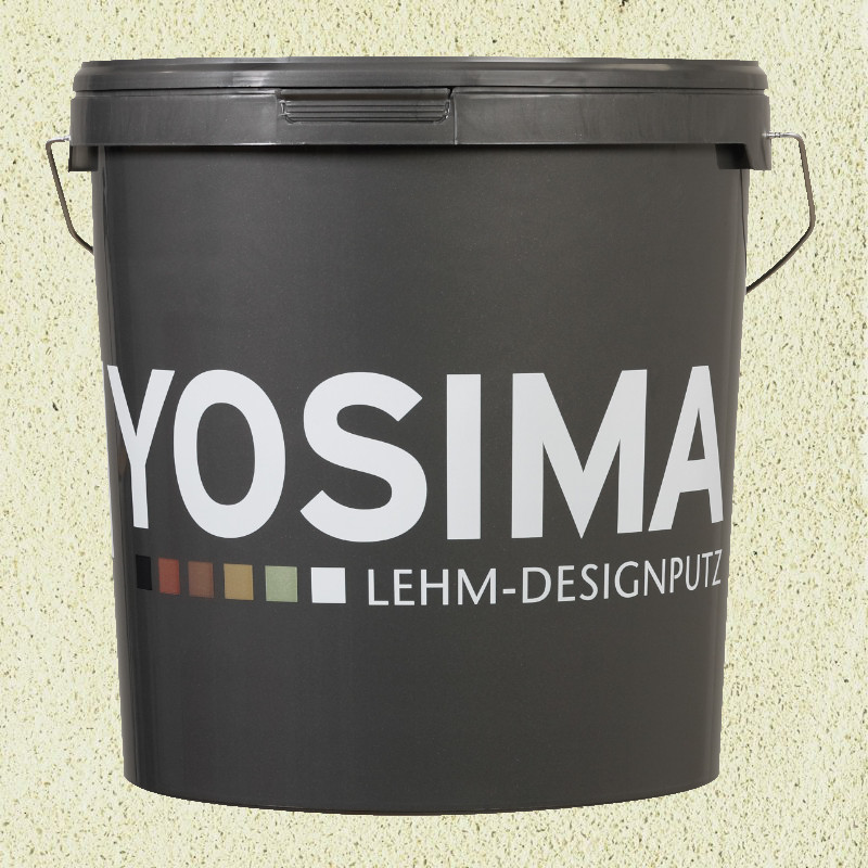 Yosima Lehmputz - Edelputz, Grün-4, Grundfarbe